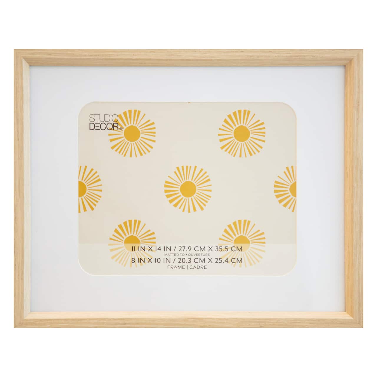 6 Pack: Light Beige 8" x 10" Frame with Mat, Neutral Basic by Studio Décor®